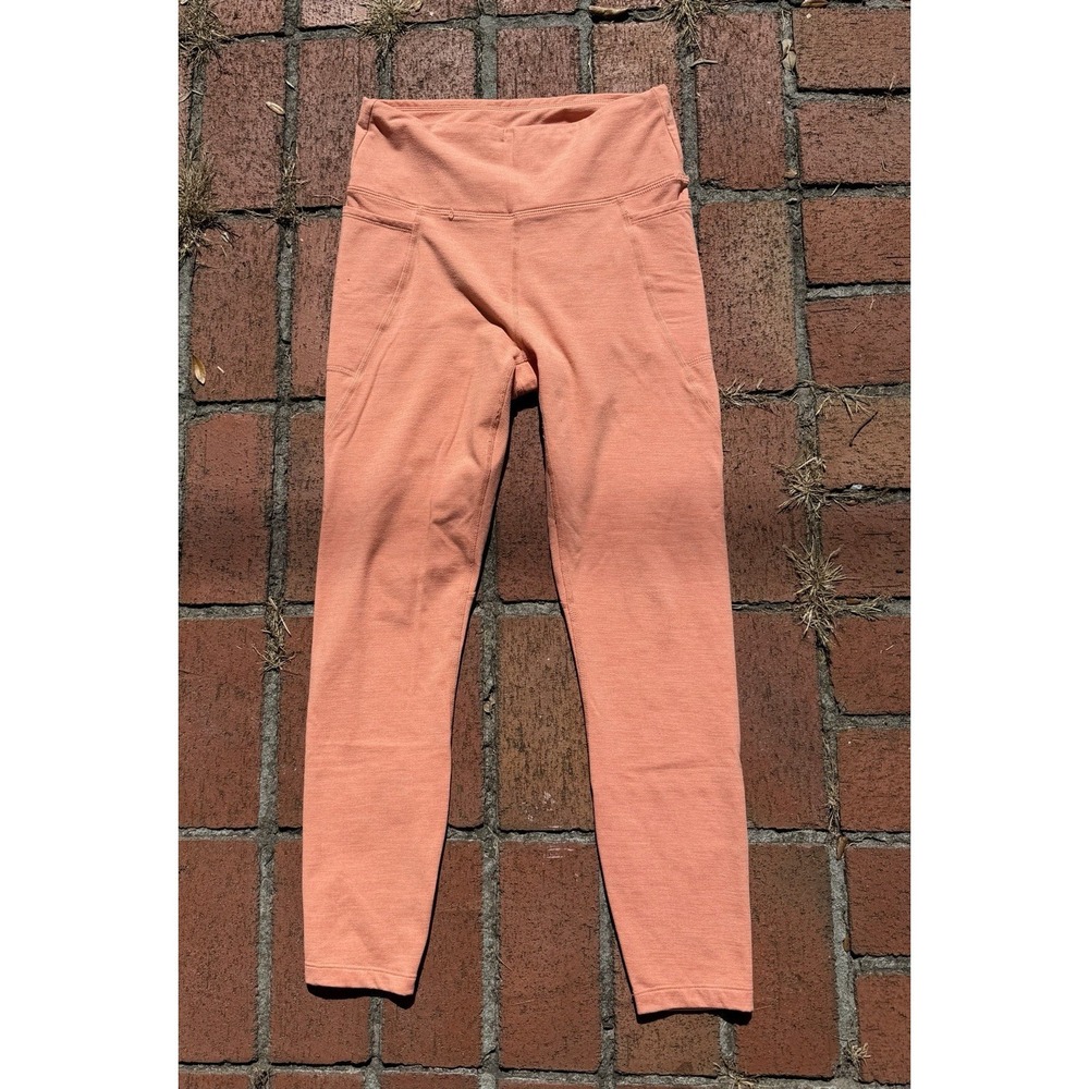 JOYLAB High Rise Ankle Leggings Stretch Women's Orange